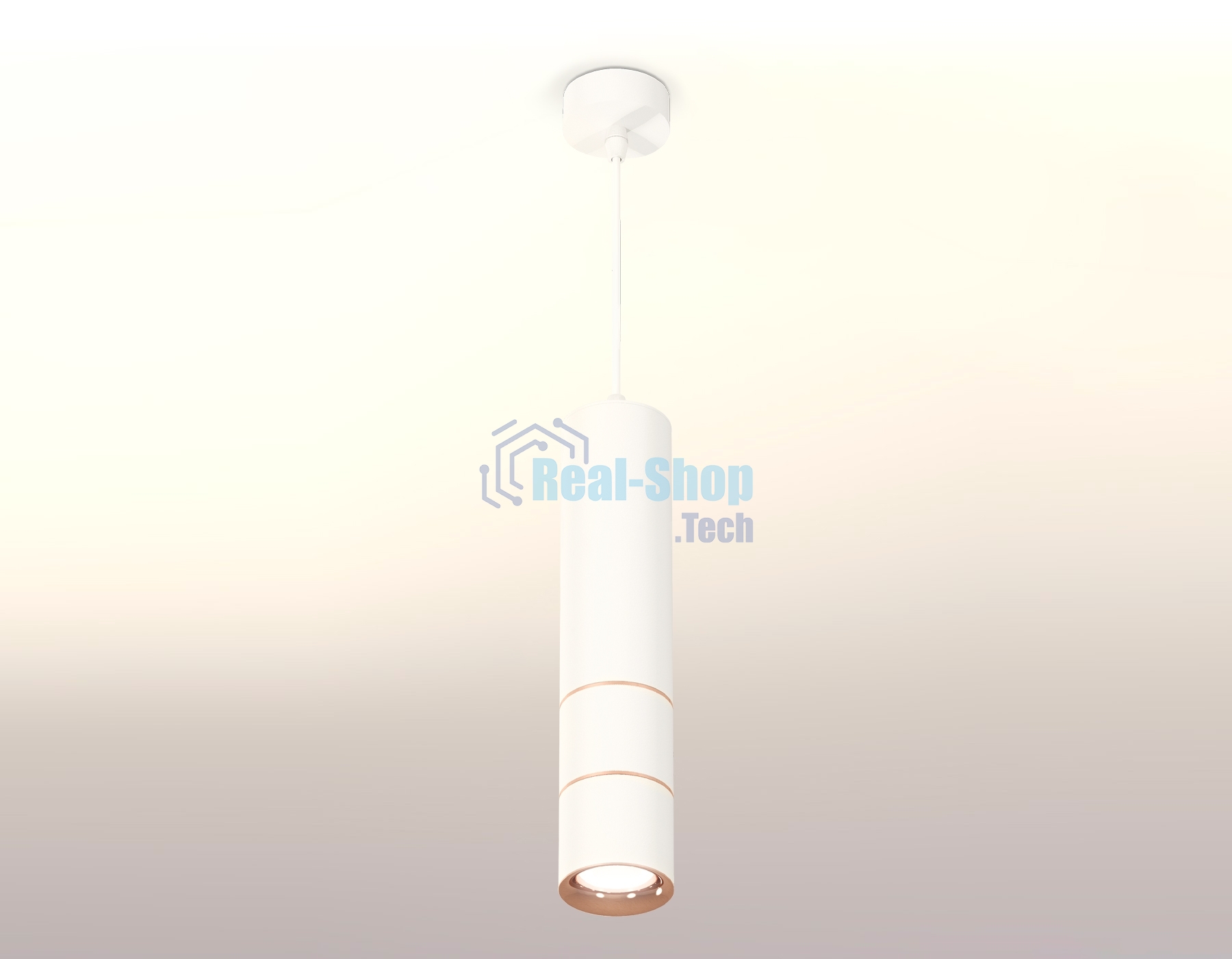 Светильник Ambrella Light XP7401100 SWH/PPG белый песок/золото розовое полированное MR16 GU5.3