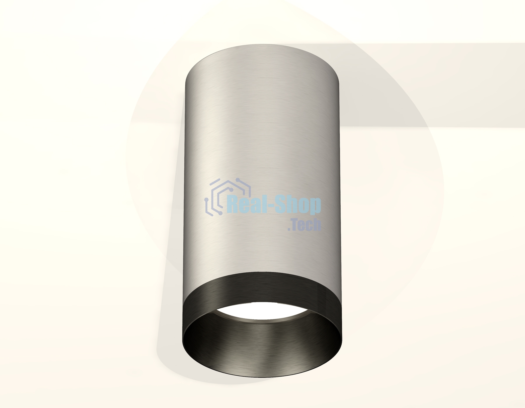 Светильник Ambrella Light XS6324011 SSL/PBK серебро песок/черный полированный MR16 GU5.3 (C6324, N6131)
