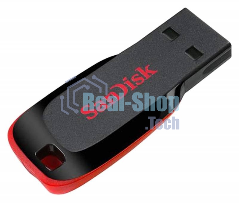 Флешка USB 128Gb SanDisk CZ50 Cruzer Blade, USB 2.0