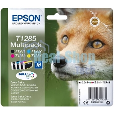Картридж струйный Epson T1285 C13T12854012 4цв. набор карт. для Epson S22/SX125
