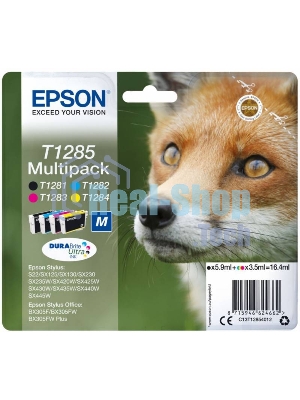 Картридж струйный Epson T1285 C13T12854012 4цв. набор карт. для Epson S22/SX125