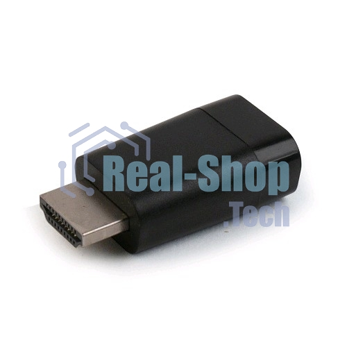 Переходник HDMI-VGA Cablexpert A-HDMI-VGA-02, 19M/15F, Jack3.5 аудиовыход