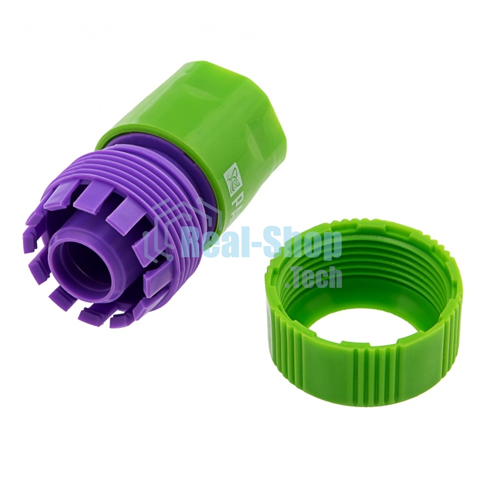 Соединитель пластмассовый быстросъемный для шланга Palisad 3/4