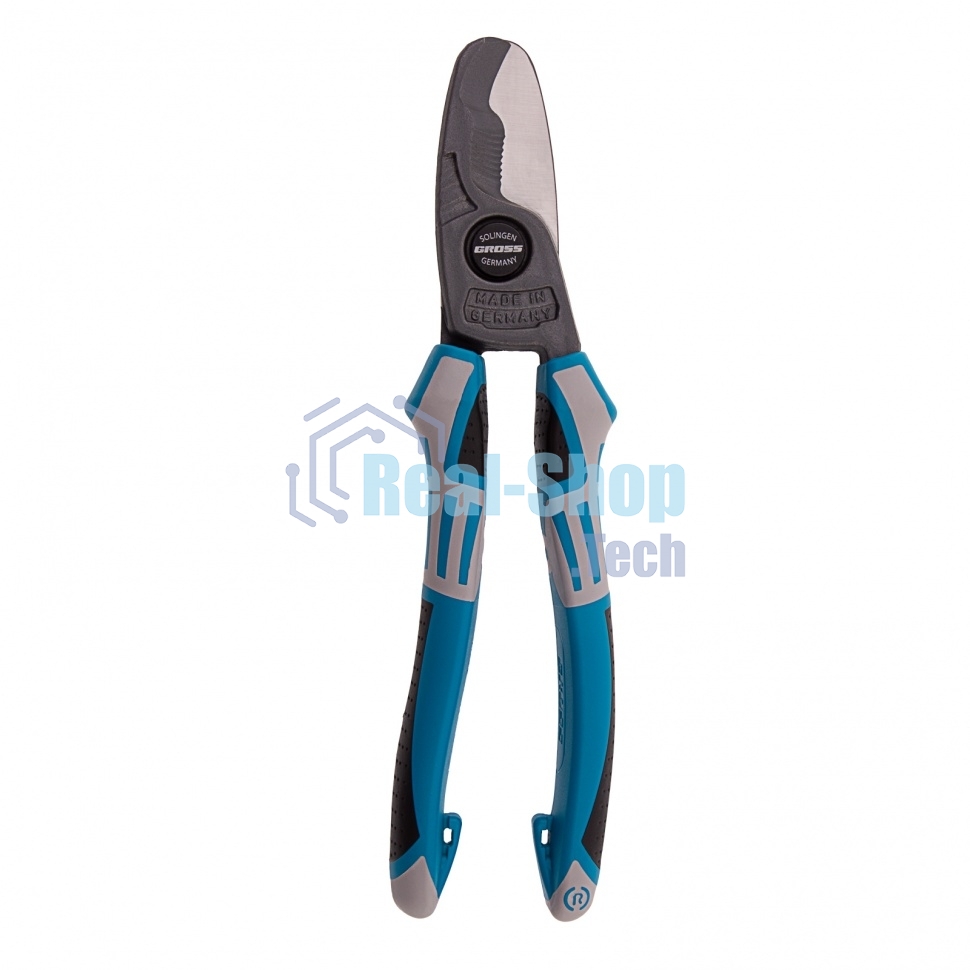 Кабелерез Gross трехкомпонентные рукоятки, 210 мм