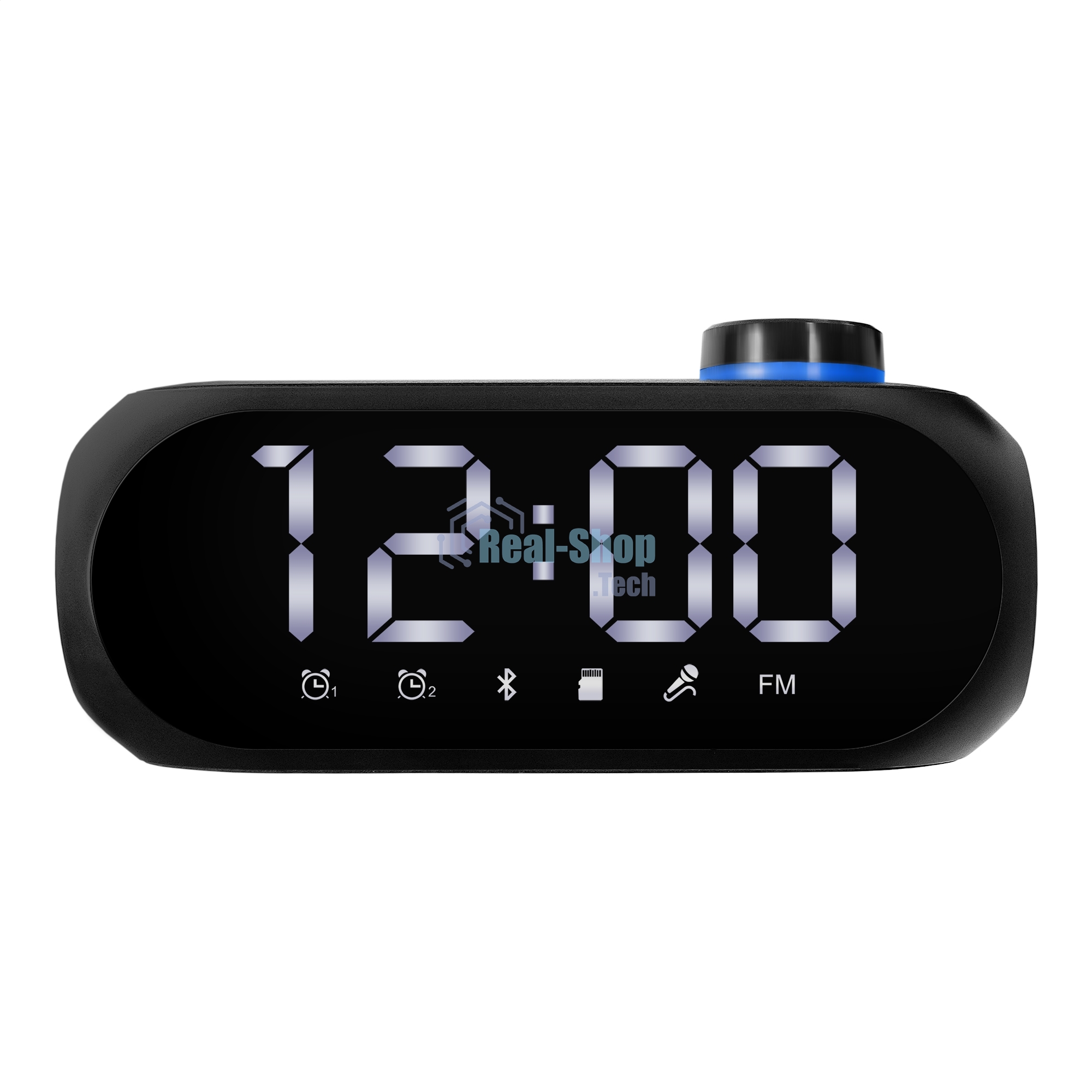 Колонка-часы ExeGate Yo 520 Bluetooth 3 Вт черный