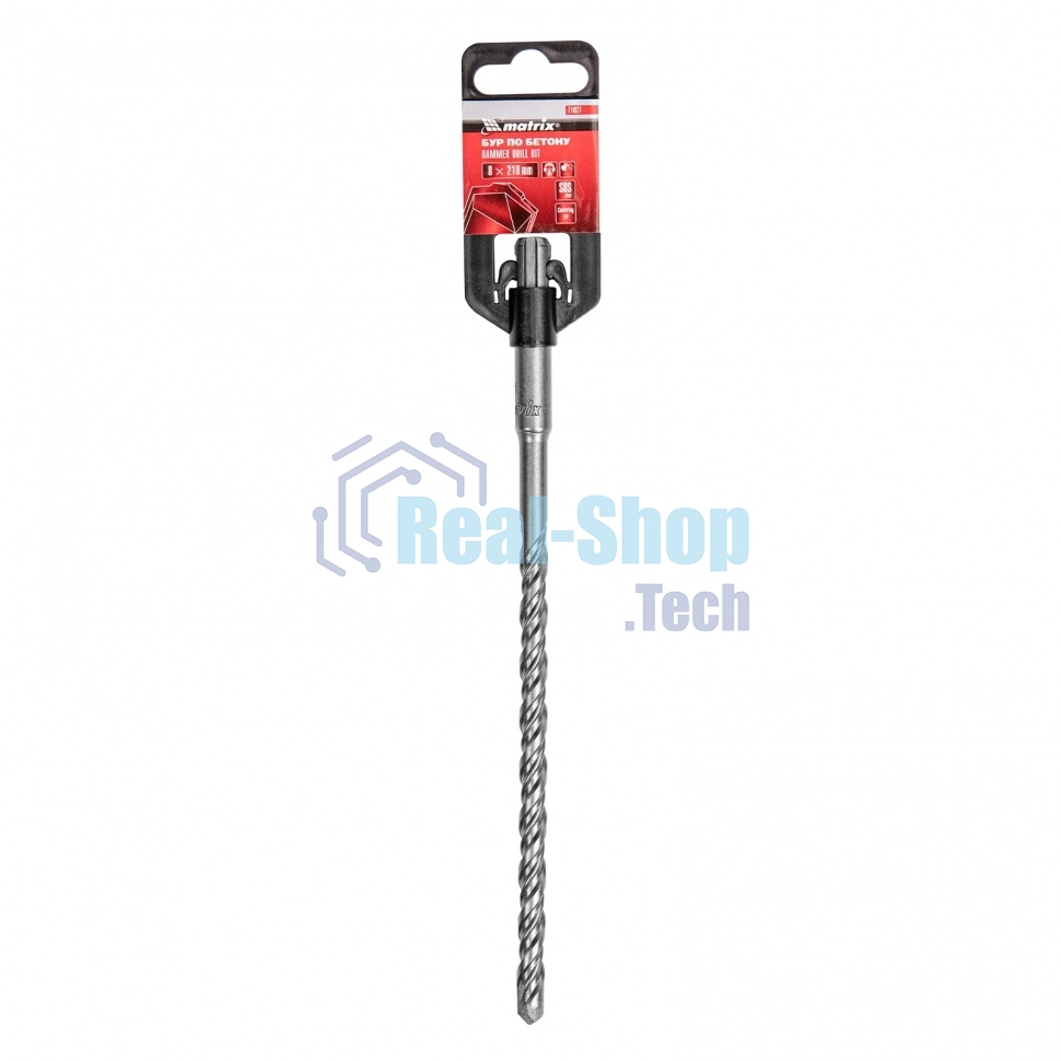 Бур по бетону Matrix, 8 x 210 мм, SDS PLUS
