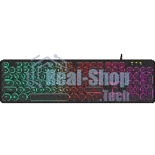 Клавиатура проводная Defender Ozoth GK-106, USB, черный