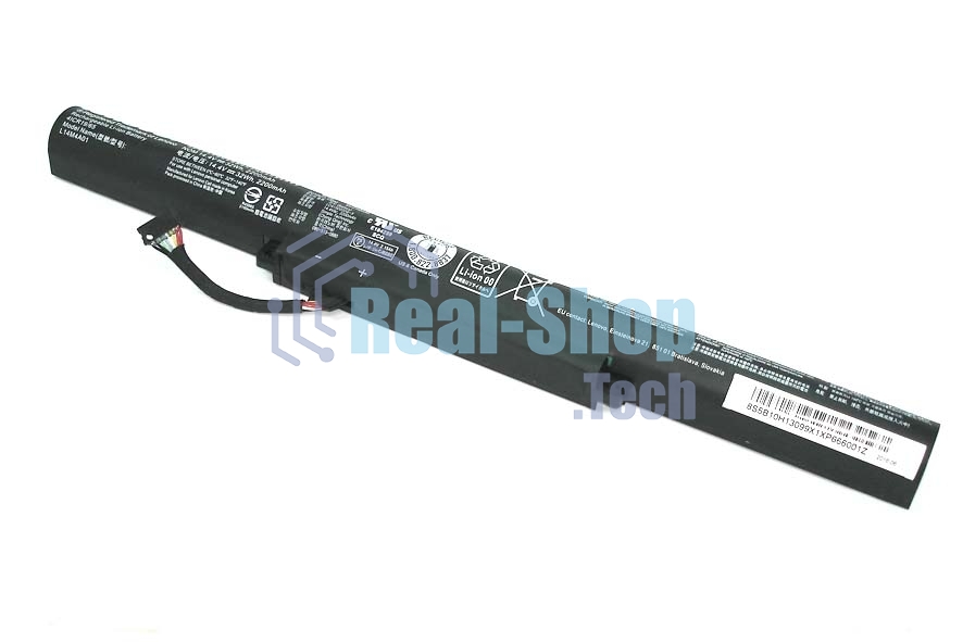 Аккумуляторная батарея для ноутбука Lenovo Y50C, Lenovo V4000 14.4V 32Wh черный