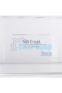 Холодильник Maunfeld MFF185NFW Inverter белый двухкамерный 240/100 л морозилка снизу, No Frost