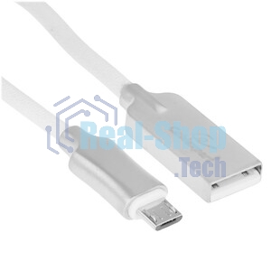 Кабель USB2.0 Cablexpert CC-P-mUSB02W-1.8M, AM/microB, серия Platinum, длина 1.8м, белый, блистер