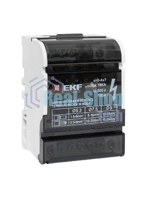 Шина нулевая в корпусе 4х7 EKF sn0-4x7