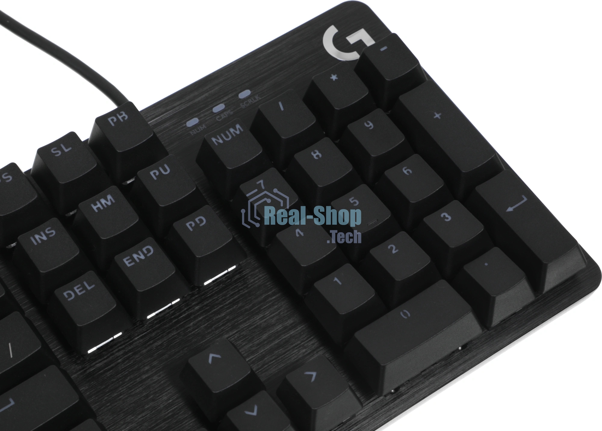 Клавиатура Logitech G412 SE проводная, USB Type-A, чёрный