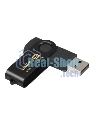 Exegate EX302049RUS USB-флеш накопитель ExeGate Jet Ultra 32GB черный (USB3.0/=USB3.1 Gen1/=USB3.2 Gen1 5Gbps, пластик/металл)