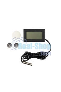 Термометр электронный с дистанционным датчиком измерения температуры Метеостанции Rexant RM-01 70-0501