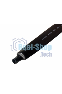 Трубка термоусадочная Rexant 20.0/10.0 1м черный