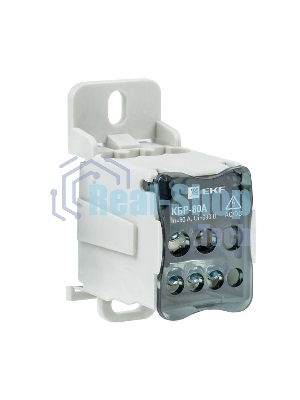 Блок распределительный КРОСС крепеж на панель и DIN КБР-80А EKF plc-kbr80