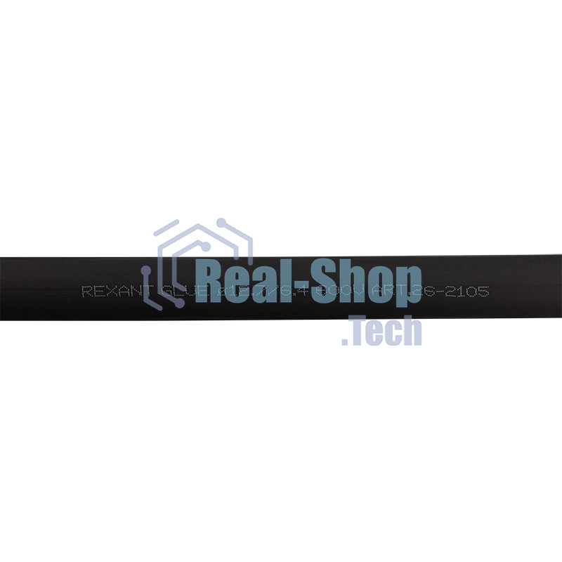 Трубка термоусаживаемая двухстенная клеевая Rexant 12.7/6.35мм (уп.10шт) по 1м черный