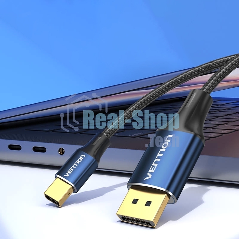 Кабель Vention DisplayPort v1.4 20M/Mini DP M - 1.5м
