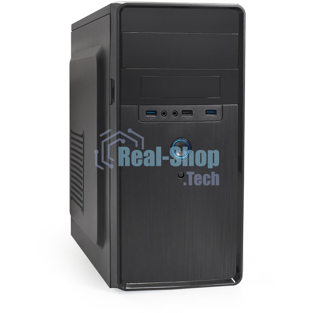 Компьютерный корпус Minitower ExeGate EX286429RUS BA-309U2 (mATX, без БП, 1хUSB+2хUSB 3.0, HD аудио, черный)