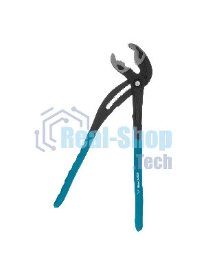 Клещи переставные Gross кнопочный механизм, обливные рукоятки, 400 мм