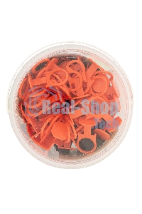 Комплект зажим + клин для системы выравнивания плитки СВП Сибртех Кольцо, 50/50 шт. в ведре