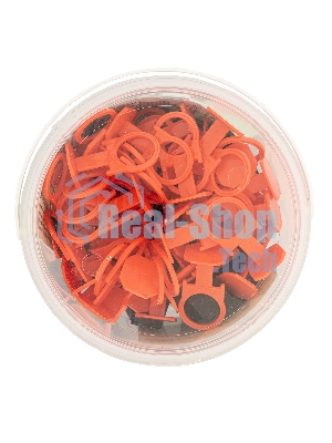 Комплект зажим + клин для системы выравнивания плитки СВП Сибртех Кольцо, 50/50 шт. в ведре