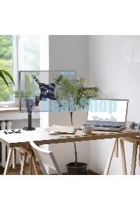 Удлинитель для кронштейнов Kromax ADAPTER-200, черный, 80 шт/уп, Адап. стал. унив. для TV, max VESA 200x200 мм., max вес 20 кг.