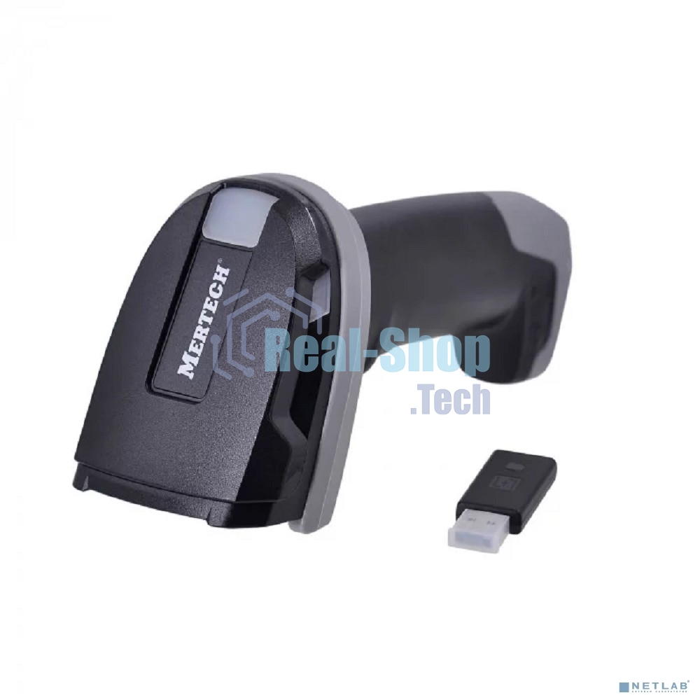 Сканер штрих-кода Mertech CL-2420 BLE Dongle 2D беспроводной черный (4220)