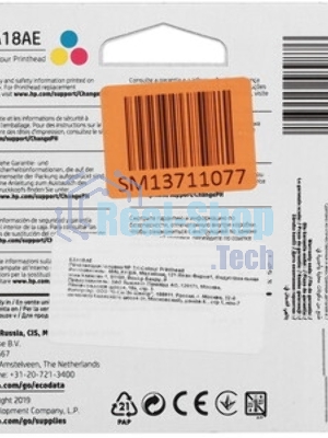Печатающая головка HP 6ZA18AE многоцветный для HP InkTank 100/300/400 SmartTank 300/400/500/600 SmartTankPlus 550/570/650