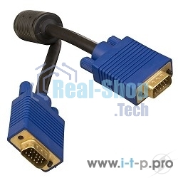 Кабель для монитора Defender SVGA HDDB15M M/M 1.8м BL BB340M-06
