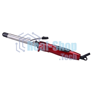 Щипцы для волос ВАСИЛИСА ПЛ1-15 красный с черным: d 19 мм (Россия)(50)