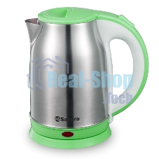 Чайник электрический Sakura SA-2147G (1.8) нерж+зелен д