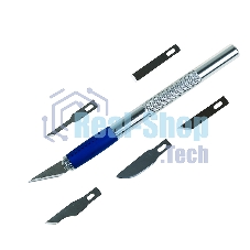 Набор скальпель со сменными лезвиями 7 предметов Rexant