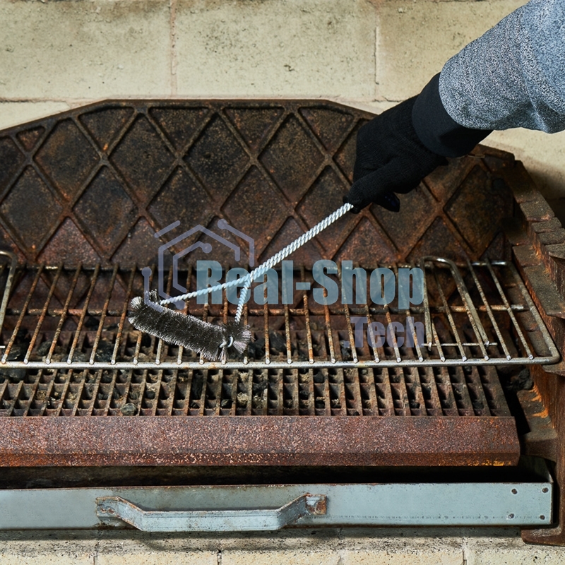 Щетка для гриля средняя Сокол