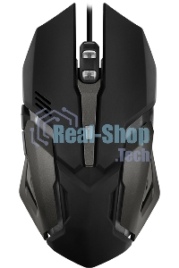 Мышь проводная SVEN RX-G740 черный, 2400 dpi, USB, кнопки - 6