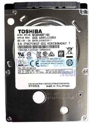 Жесткий диск Toshiba 1Tb 5400rpm MQ04ABF100 128Mb 2.5