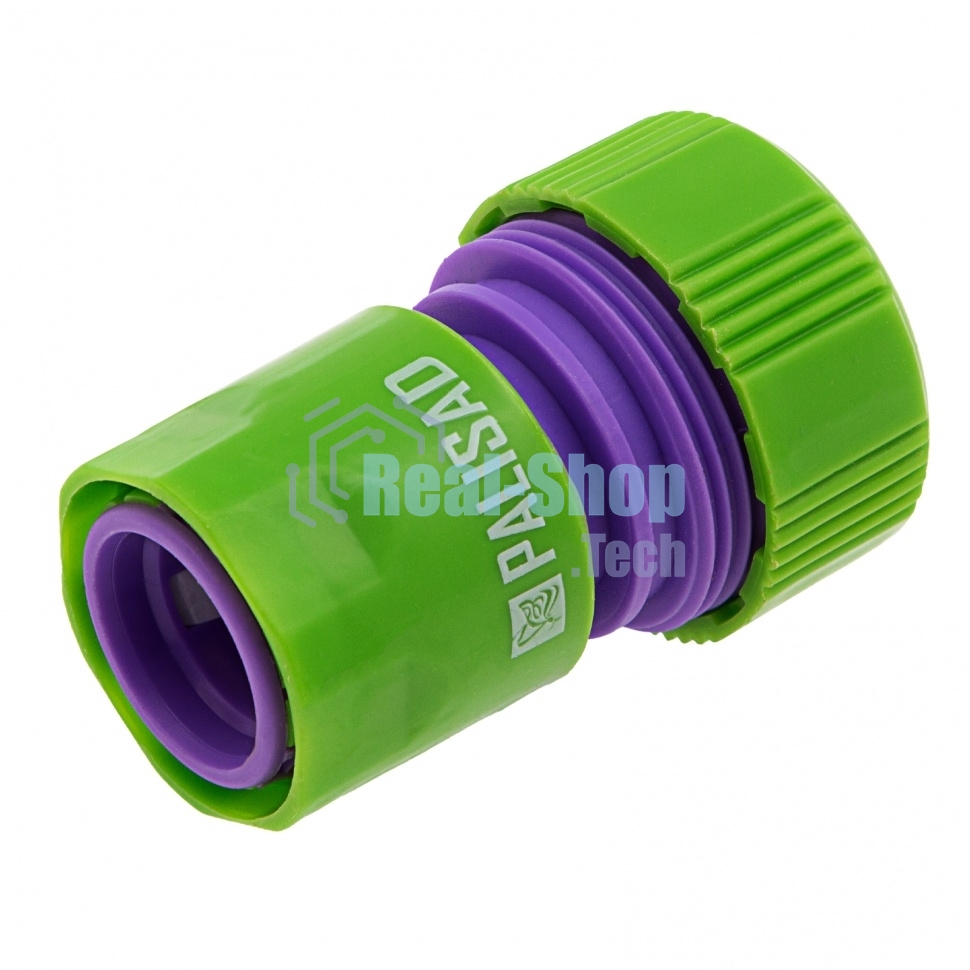 Соединитель пластмассовый быстросъемный для шланга Palisad 3/4