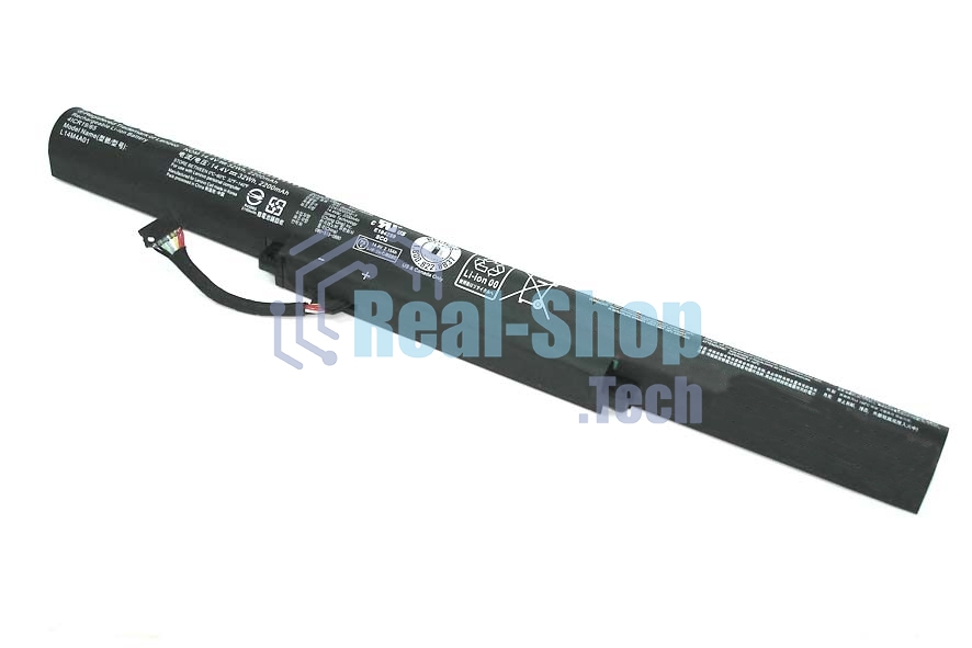 Аккумуляторная батарея для ноутбука Lenovo Y50C, Lenovo V4000 14.4V 32Wh черный