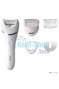 Эпилятор Philips скорости, широкая головка, Wet&Dry, беспроводной