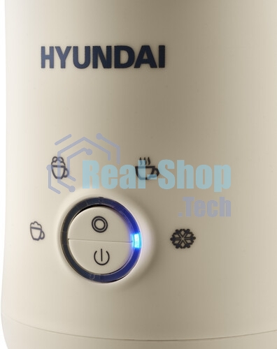Капучинатор Hyundai HMF-P900 500мл черный/коричневый