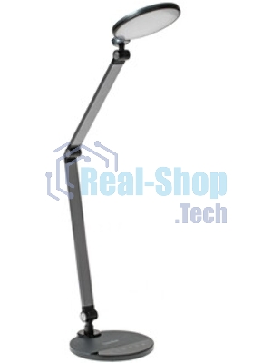 Светильник настольный Camelion KD-865 C48 черный металлик LED (10 Вт,230В,600 лм,сенс.рег.ярк и цвет.темп)
