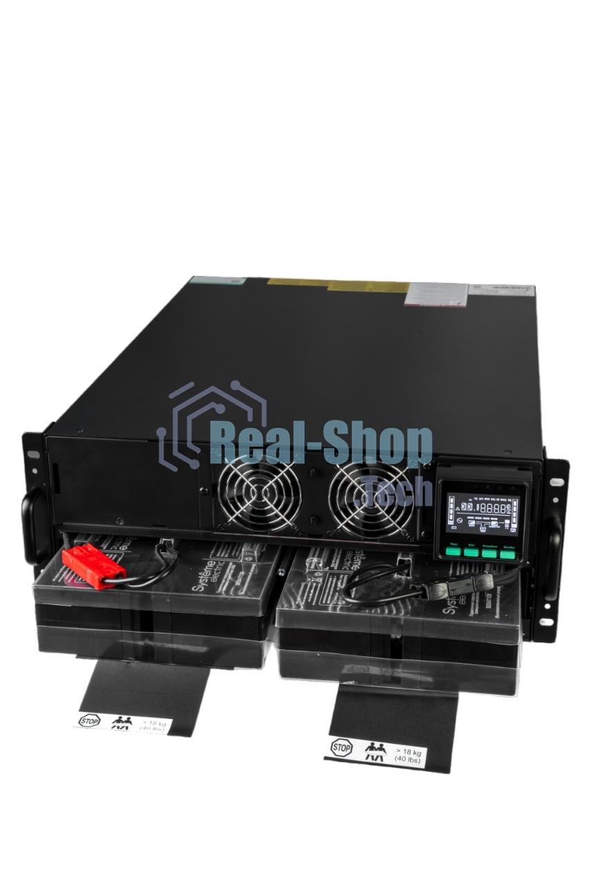 Источник бесперебойного питания Systeme Electric Smart-Save Online SRT SRTSE5KRTXLIG2 / 5000 ВА / 5000 Вт / 5 x IEC 320 C13, 3 x IEC 320 С19