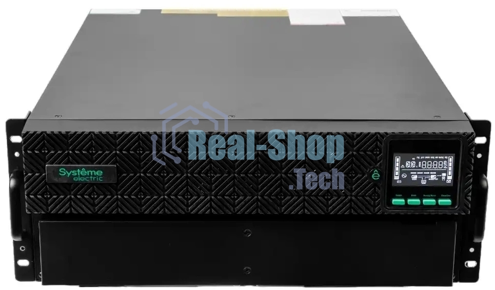 Источник бесперебойного питания Systeme Electric Smart-Save Online SRT SRTSE5KRTXLIG2-NC / 5000 ВА / 5000 Вт / 5 x IEC 320 C13, 3 x IEC 320 С19