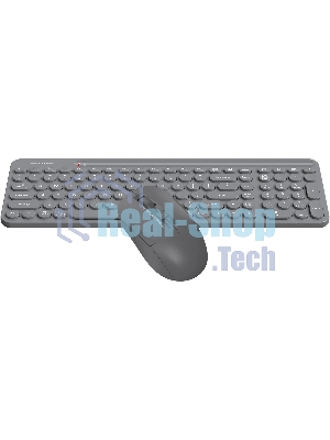 Комплект клавиатура+мышь A4Tech FStyler FG3300 Air2 беспроводной, USB, 2000 DPI, серый
