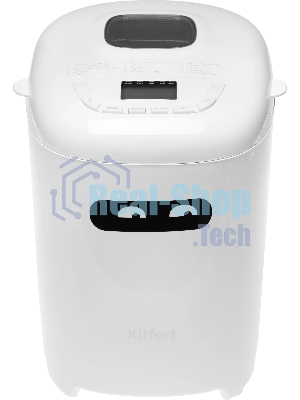 Хлебопечь Kitfort КТ-307 белый, 550 Вт, 0.9 кг, 15 программ