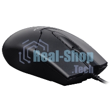 Мышь проводная A4Tech OP-550NU черный, 1200 dpi, USB Type-A, кнопки - 3