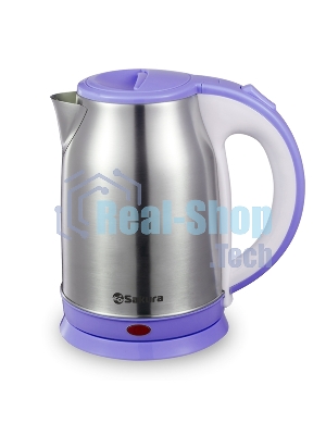 Чайник электрический Sakura SA-2147P (1.8) нерж+фиолет д