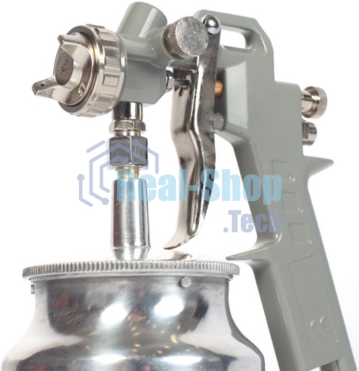 Краскопульт пневматический PATRIOT LV 162В. н/б 1,0 л, сопло 1,5 мм,141- 200 л/мин, быстросъем 1/4