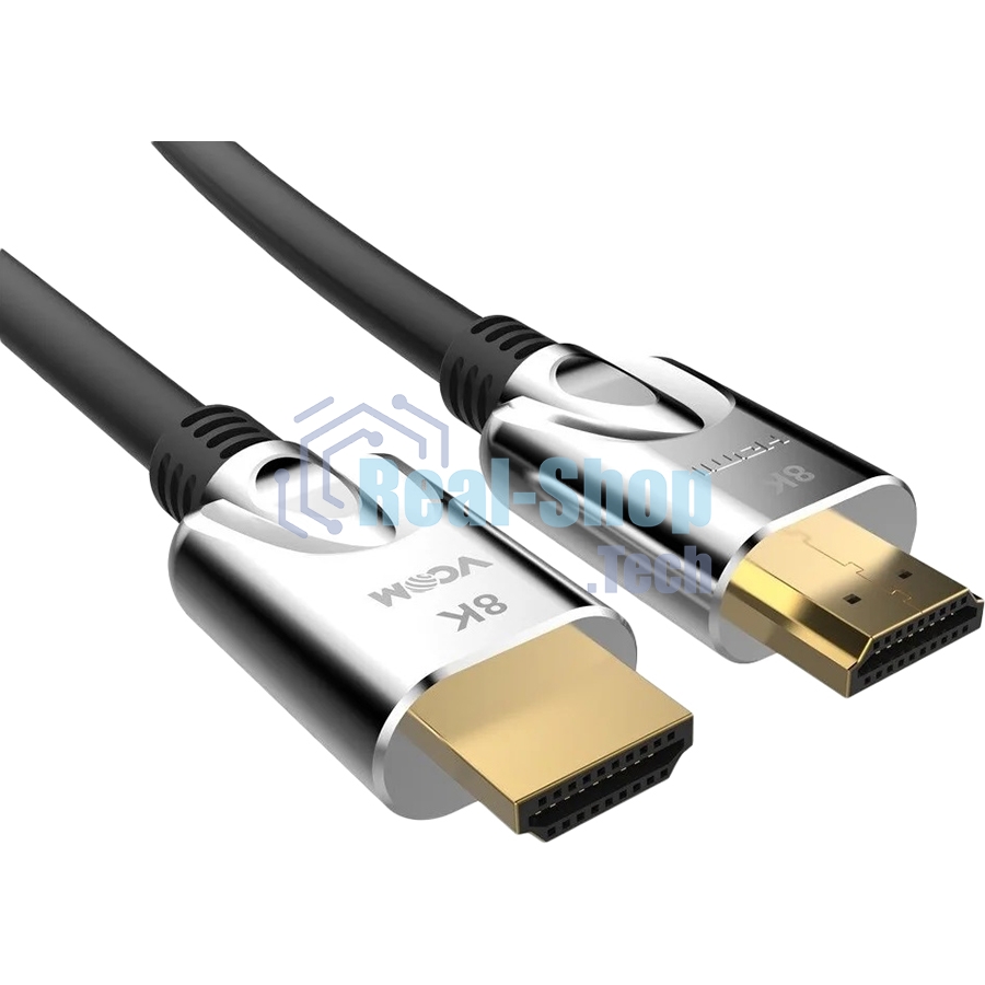 Кабель HDMI 19M/M,ver. 2.1, 8K@60 Hz 1.5m VCOM CG862-1.5M VCOM/TELECOM