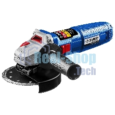 Угловая шлифовальная машина Зубр Профессионал одноруч. хват, пылезащита, 125 мм, 11000 об/мин, 750 Вт УШМ-П125-750